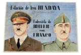 WWII THIRD REICH HITLER FRANCO HENDAYA COUPONS