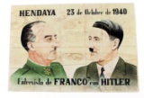 WWII THIRD REICH HITLER FRANCO HENDAYA COUPONS