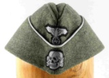 WWII THIRD REICH GERMAN WAFFEN SS SIDE CAP