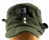 WWII GERMAN WAFFEN SS MOUNTAIN TROOPS FIELD CAP