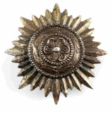 INSIGNIA FOR THE EASTERN PEOPLES BADGE IN BRONZE