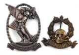 WWI AUSTRIAN MONARCHY STORM TROOPER BADGES