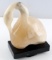 RALPH HURST ALABASTER STONE MODERNIST SCULPTURE