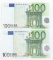 200 EUROS CURRENT PAPER CURRENCY BANKNOTES