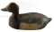 ANTIQUE HUNTING DUCK DECOY WITH GLASS EYES