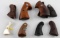 COLT SINGLE ACTION REVOLVER PISTOL GRIPS LOT OF 7