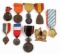 GROUPING OF 9 WWI WWII FRENCH MEDAL LOT