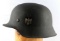 WWII GERMAN THIRD REICH M-42 HEER DECAL HELMET