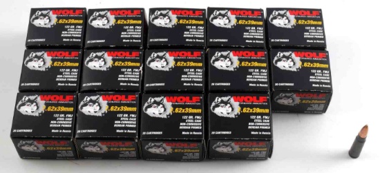 280 RDS WOLF 7.62 X 39 MM NEW IN BOX AMMO RUSSIAN