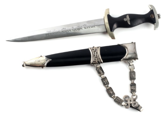 WWII GERMAN THIRD REICH 1936 PATTERN SS DAGGER