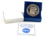 APOLLO COMMEMORATIVE COIN 1/4 POUND .999 SILVER