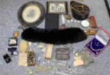 GENERAL VINTAGE AND ANTIQUES LOT DOLLS JEWELRY