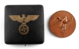 WWII GERMAN REICH TABLE MEDAL FOR ANIMAL BREEDING