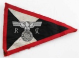 WWII GERMAN NSDAP THIRD REICH LEVEL AUTO PENNANT