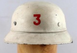 WWII GERMAN REICH RED CROSS LUFTSCHUTZ HELMET