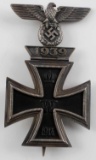 WWII GERMAN THIRD REICH IRON CROSS & HINGED SPANGE