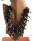 OLD PAWN NAVAJO INDIAN SQUASH BLOSSOM NECKLACE