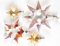 SWAROVSKI CRYSTAL STAR ORNAMENT PENDANT LOT