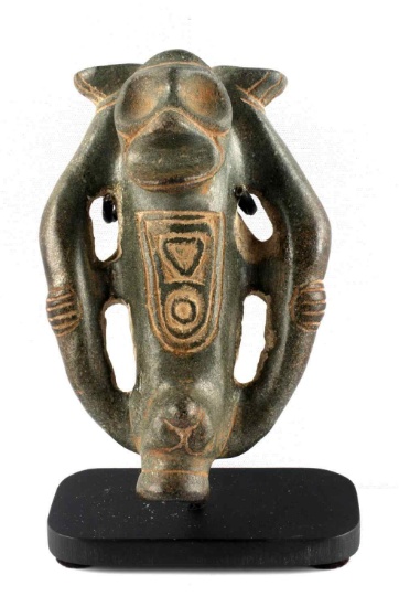 PRECOLUMBIAN TAINO ZEMI COHOBA CEREMONY SNUFFER