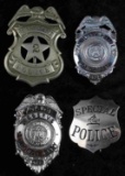 ANTIQUE & OBSOLETE POLICE BADGE LOT PONCA CITY