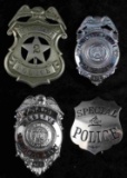 ANTIQUE & OBSOLETE POLICE BADGE LOT PONCA CITY