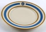 1928 GRAF ZEPPELIN 8 IN HE PORCELAINE DESERT PLATE