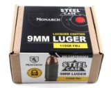 200 ROUNDS OF 9MM LUGER STEEL CASED FMJ AMMUNITION