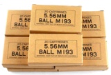 200 RDS OF PMC 5.56 MM BALL M193 AMMO NEW IN BOX