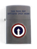 VIETNAM CAM RANH BAY OFFICERS MESS LIGHTER