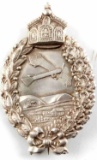 SILVER WWI IMPERIAL PRUSSIAN PILOT BADGE