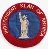 KKK SECOND GENERATION KLAN OF AMERICA PATCH