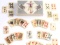 SCHRIMSHAWED BONE MINIATURE PLAYING CARDS W CASE