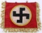 WWII GERMAN THIRD REICH TRUMPET HORN BANNER