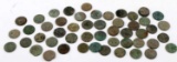 LOT OF 51 BRONZE SHIPWRECKED MEDIEVAL COINS GERMAN