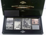 HARLEY DAVIDSON 2010 SHADOW BOX OF WWII 1942 WLA