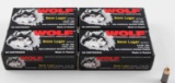 200 ROUNDS OF NEW IN BOX WOLF 9MM LUGER AMMUNITION