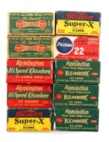 500 ROUNDS OF ASSORTED ANTIQUE .22 AMMUNITION