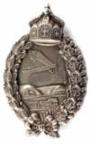 WWI PRUSSIAN PILOTS BADGE SILVER PLATE HIGH DETAIL