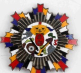 CHINESE REPUBLIC ORDER OF BRAVERY BADGE
