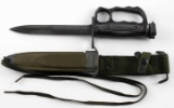 US VIETNAM M7 KNUCKLE DUSTER BAYONET KNIFE