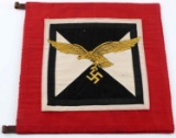 WWII REICH FENDER FLAG LUFTWAFFE CHIEF AIR FORCE
