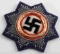 WWII THIRD REICH LUFTWAFFE GERMAN CROSS GOLD PATCH