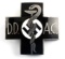 WWII GERMAN MEDICAL DD AC DOCTORS BREAST BADGE