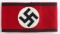 WWII GERMAN THIRD REICH WAFFEN SS ARM BAND