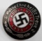 WWII GERMAN THIRD REICH SS ADOLF HITLER PARTY PIN