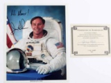 US NASA SIGNED PHOTOGRAPH ASTRONAUT ROSS W COA