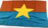 VIETNAMESE VIET CONG COMBAT STAR BATTLE FLAG