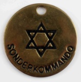 WWII GERMAN 3RD REICH JEWISH SONDERKOMMANDO BADGE