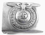 WWII GERMAN THIRD REICH WAFFEN SS BELT BUCKLE