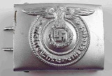 WWII GERMAN REICH WAFFEN SS ENLISTED BELT BUCKLE